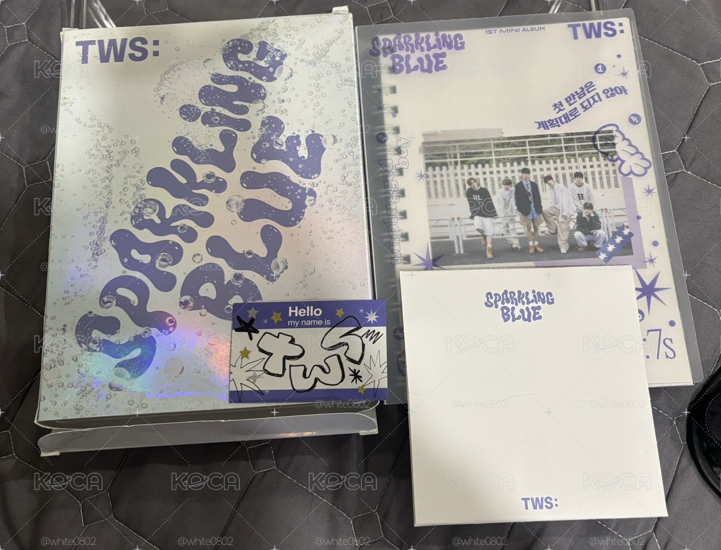 TWS 迷一 SPARKLING BLUE LUCKY版 空專