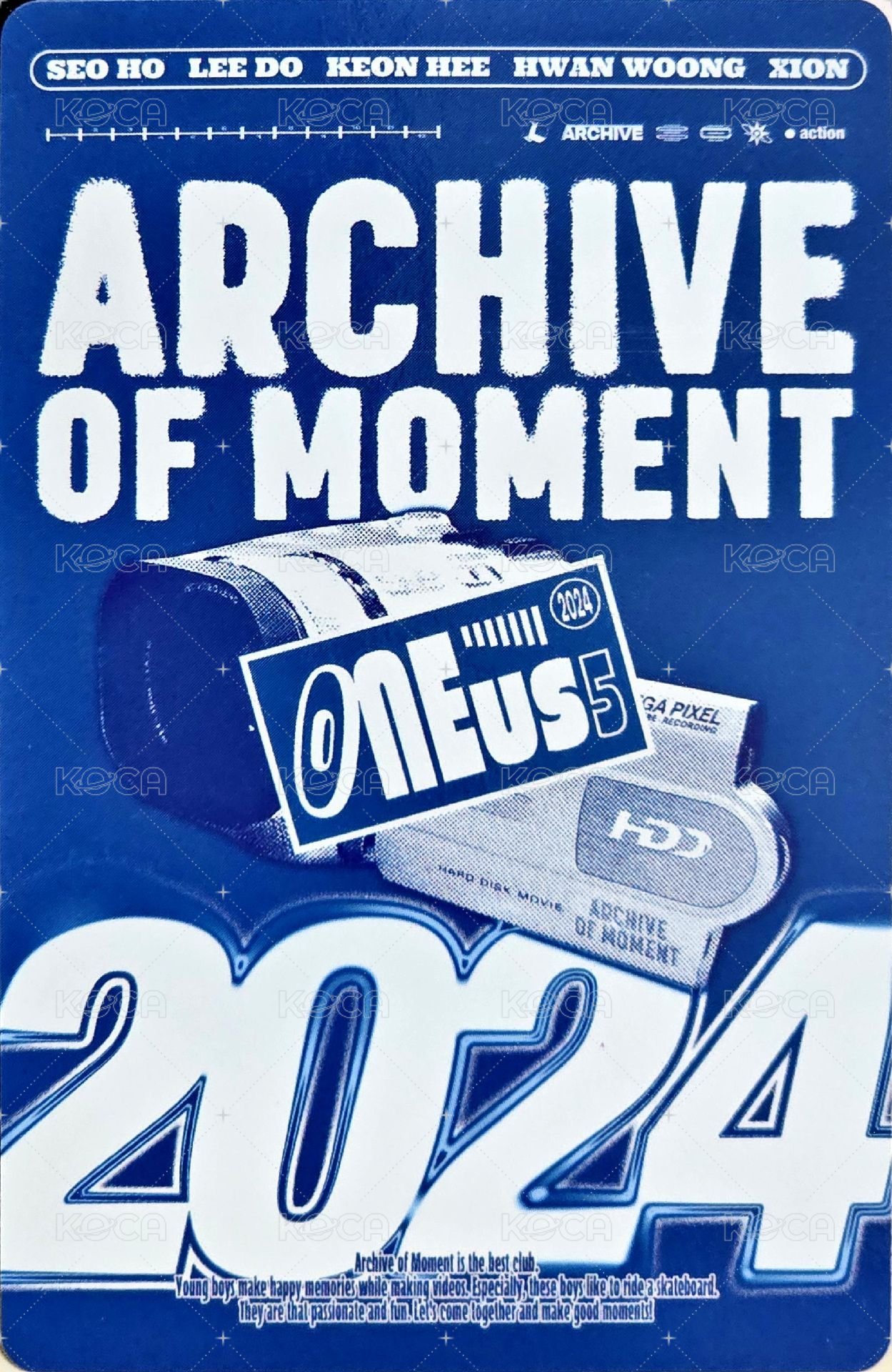 2024年曆 年曆卡  背面