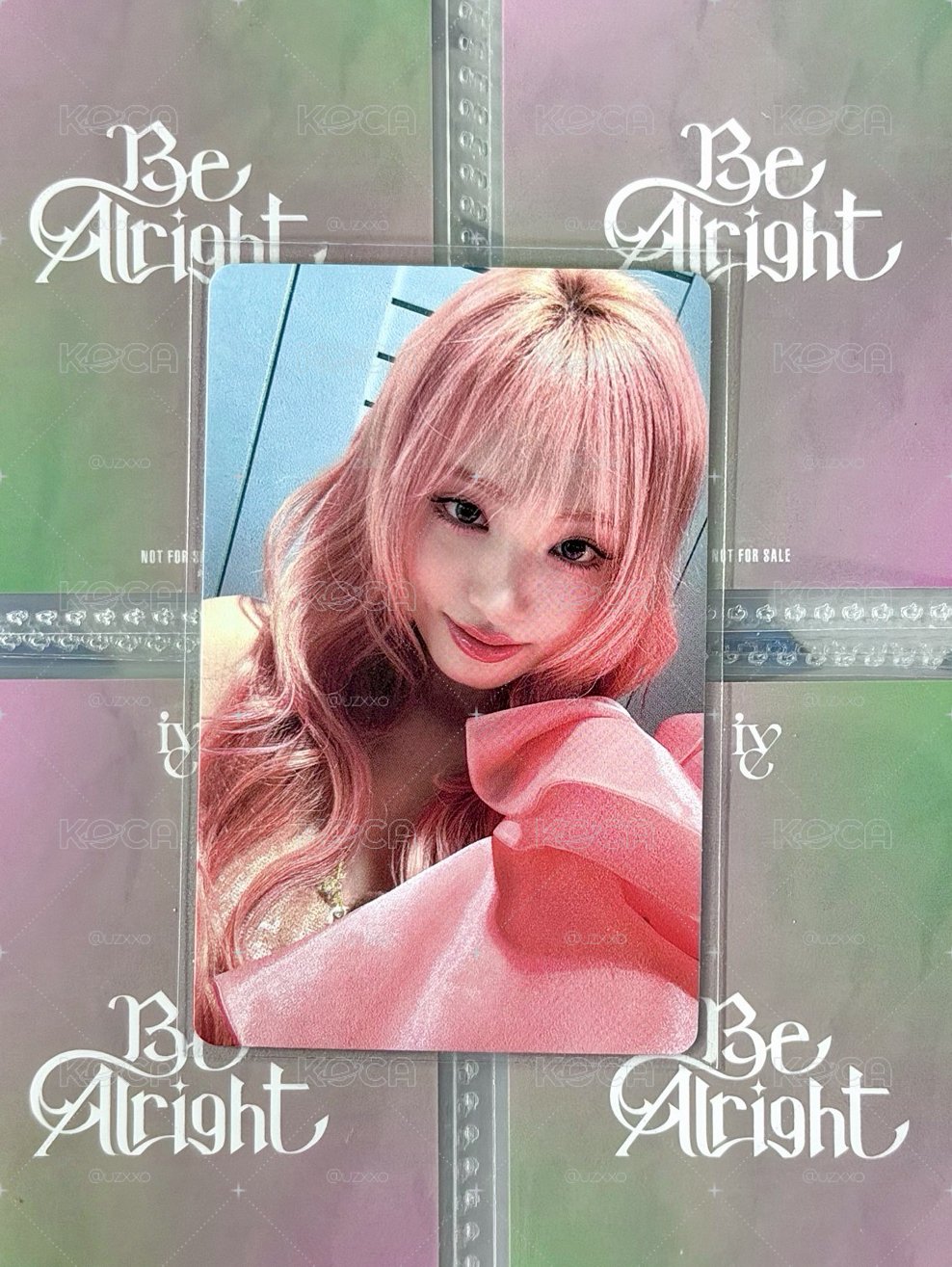 LIZ 雜誌中文卡背「今天你也辛苦啦」