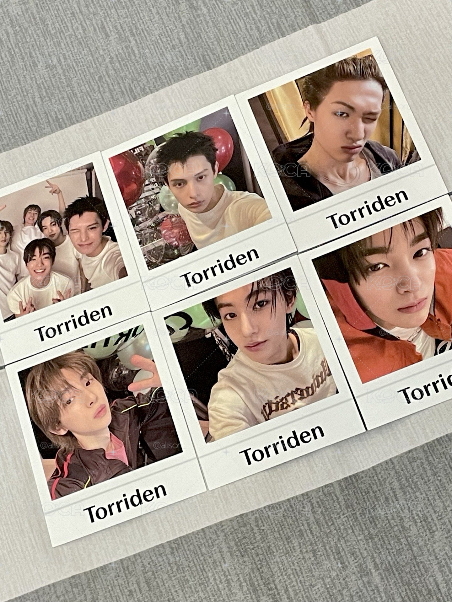 CORTIS✖️Torriden 拍立得（附卡膜）
