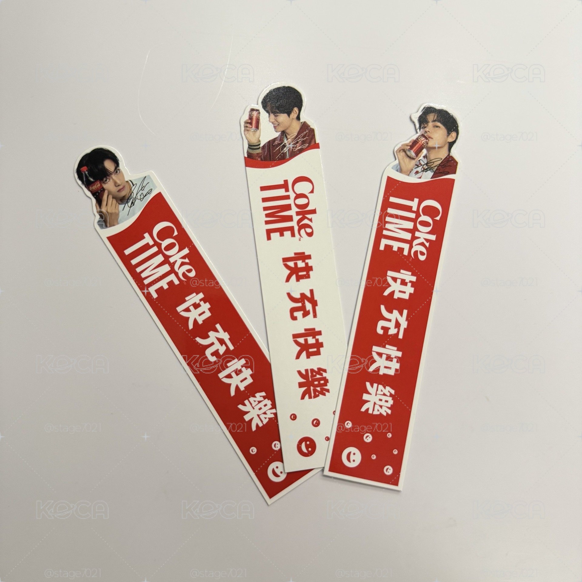 BTS｜可口可樂 711 書籤 2026-V
