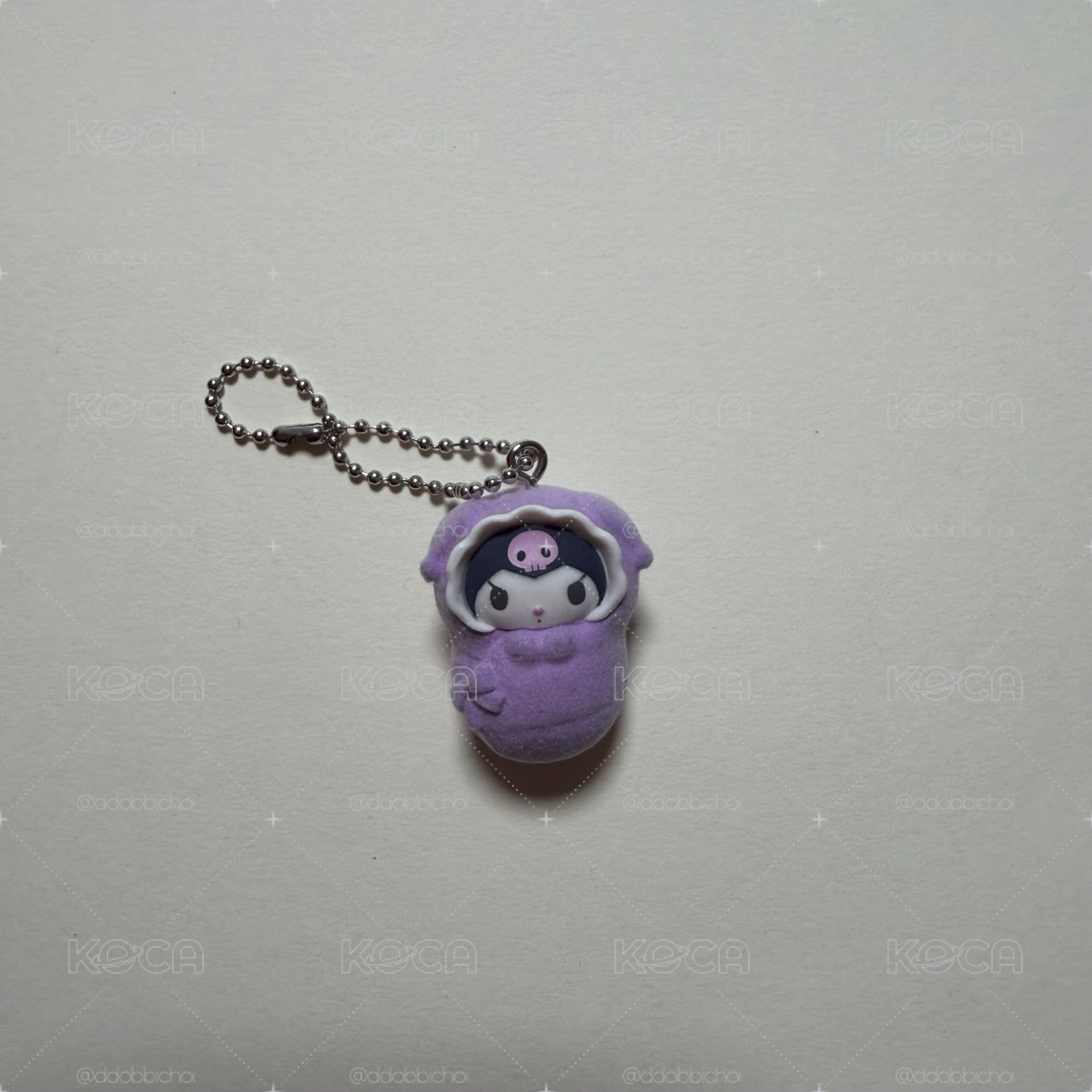 💜Kuromi TAKARATOMY 三麗鷗新生兒造型吊飾扭蛋 