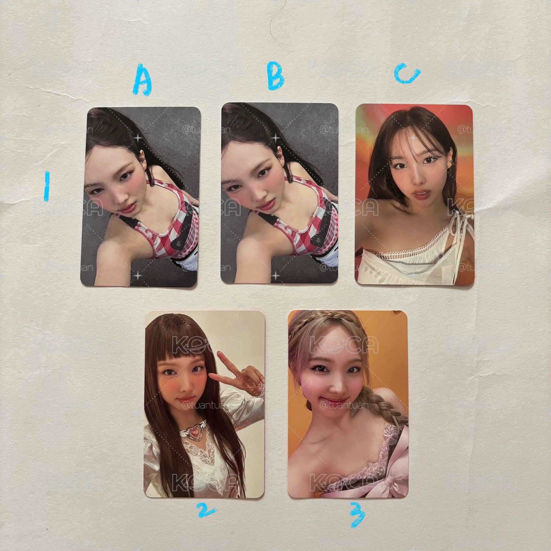 【TWICE】娜璉小卡🩵