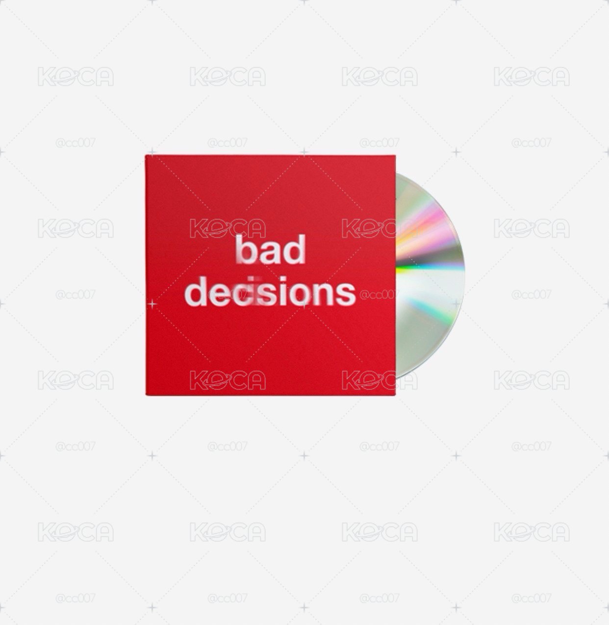 Bad decisions CD
