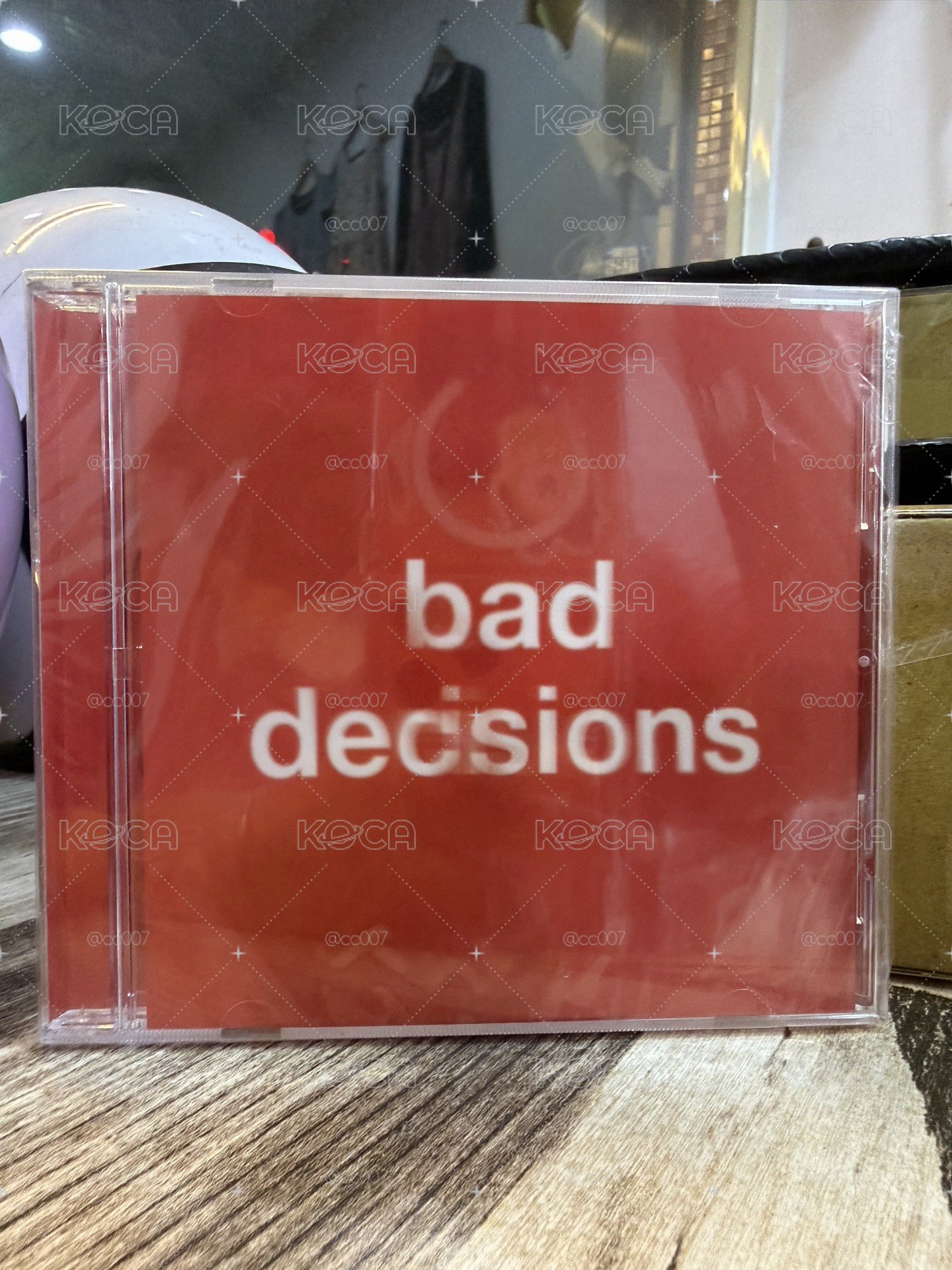Bad decisions CD