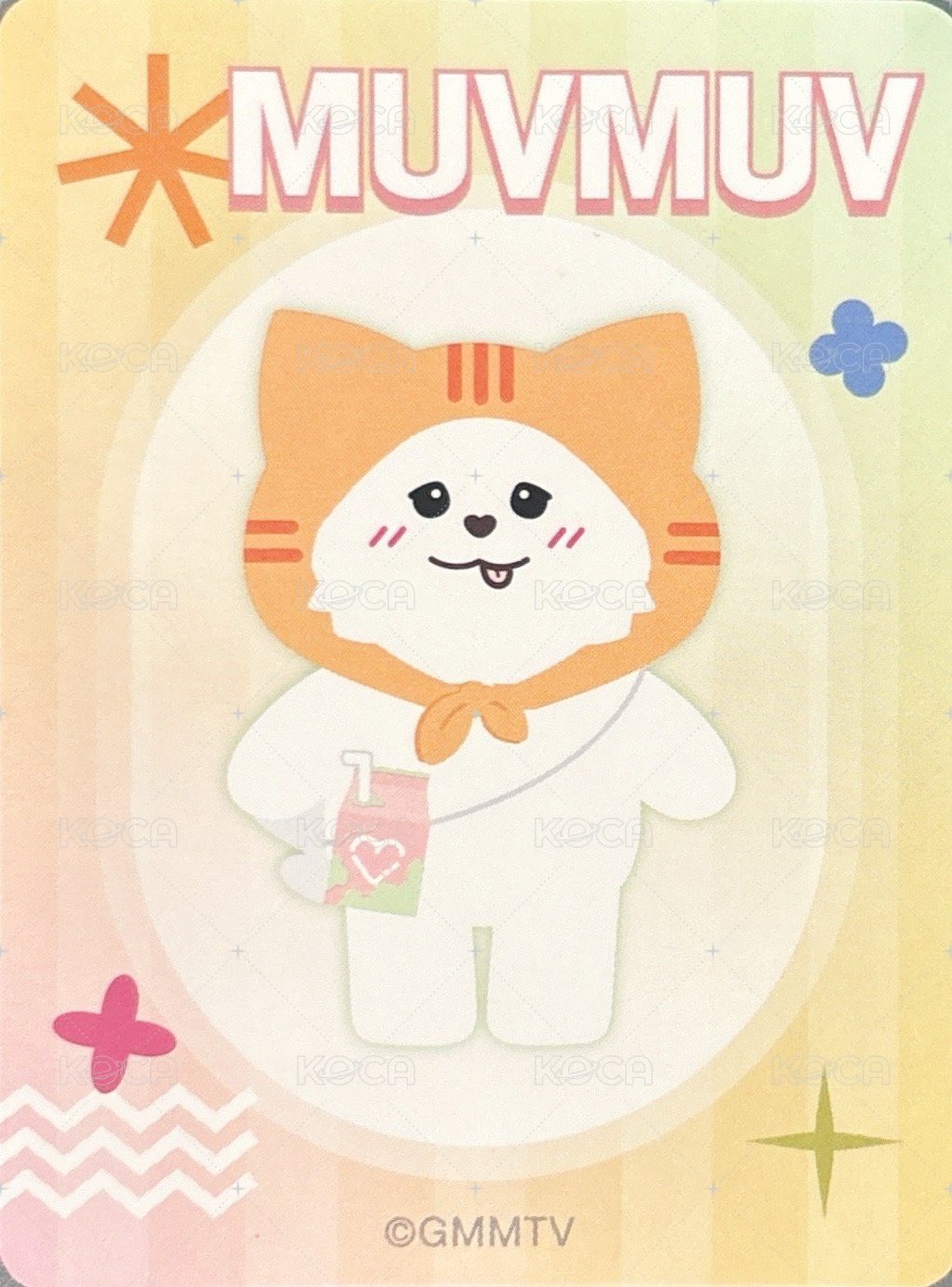26 三月書展 周邊卡 MILKLOVE 背面