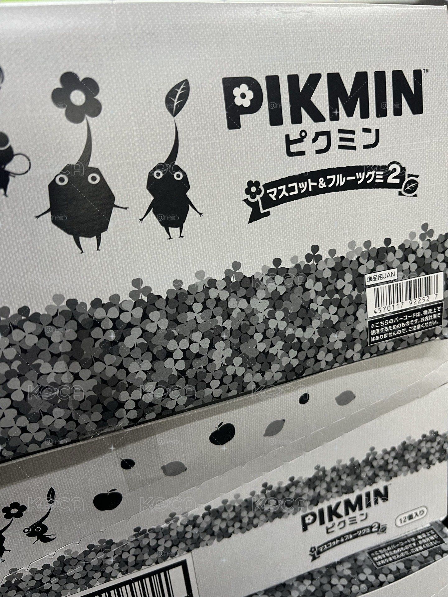 日本皮克敏軟糖 玩具 一盒12入