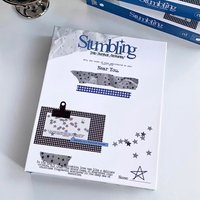 藍色ins卡冊（附贈20內頁+2擋板）