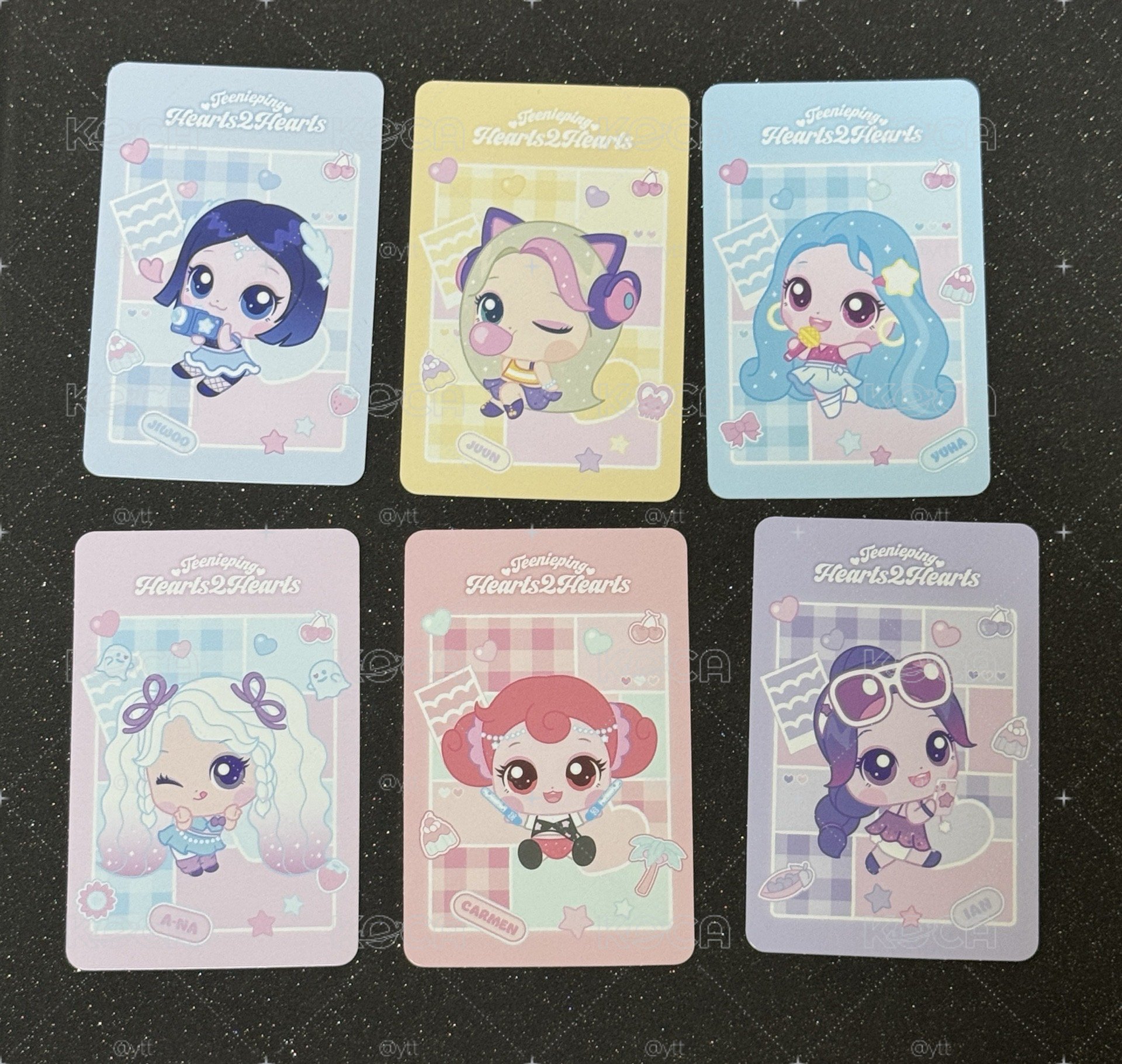 Hearts2Hearts 聯名角色卡
