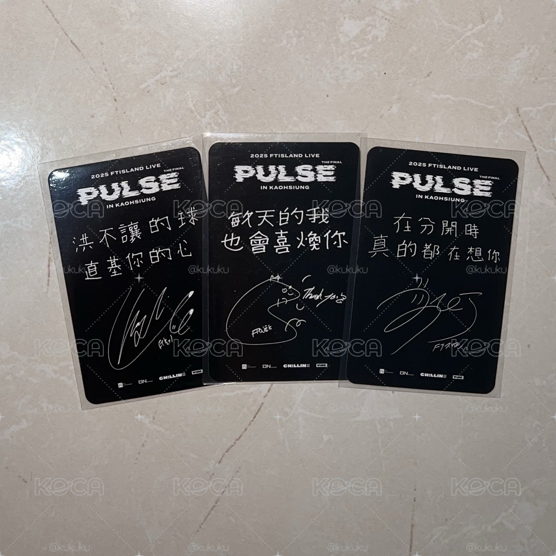 FTISLAND PULSE入場卡
