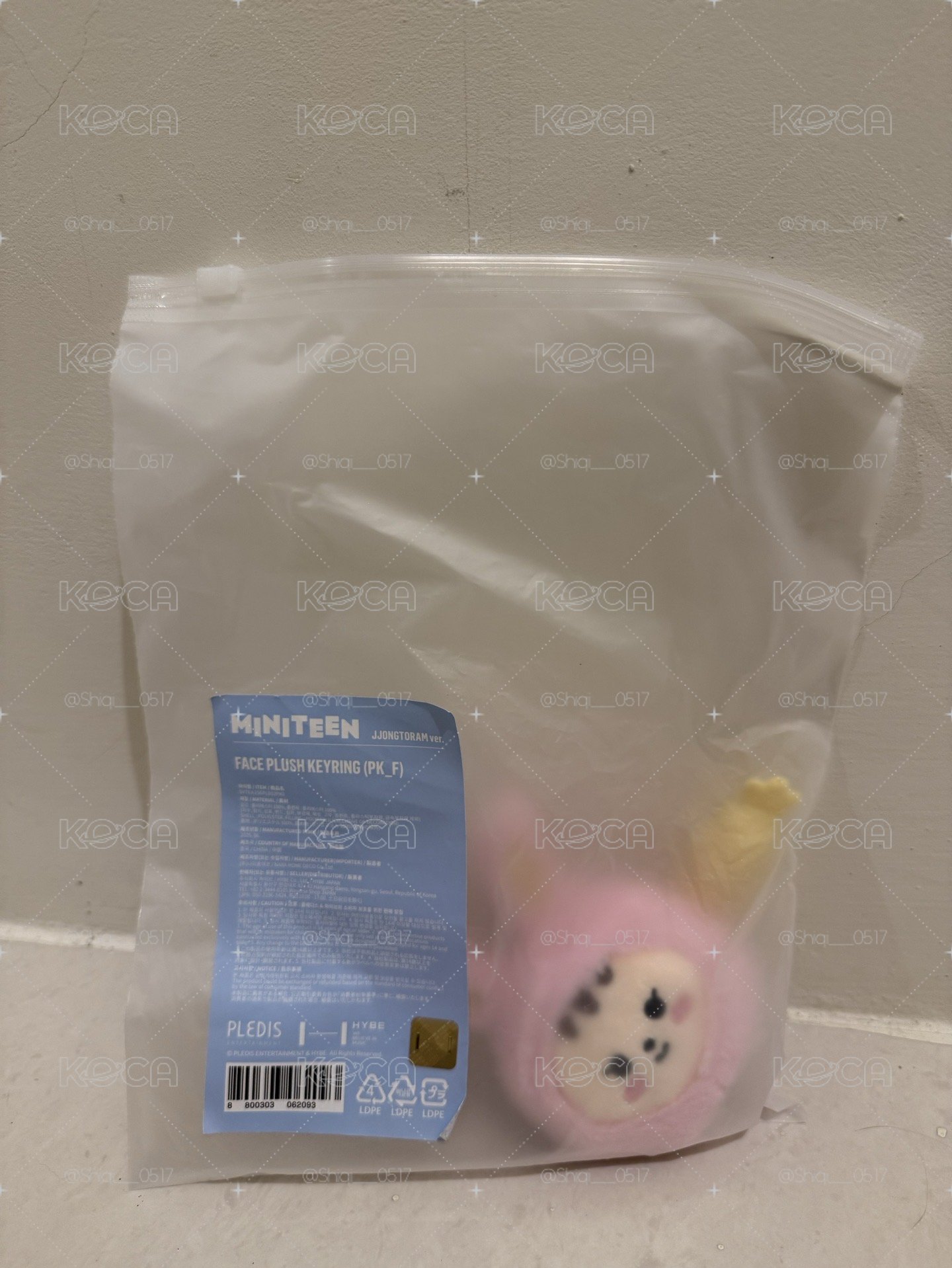 MINITEEN 大頭吊飾 淨漢 🐰