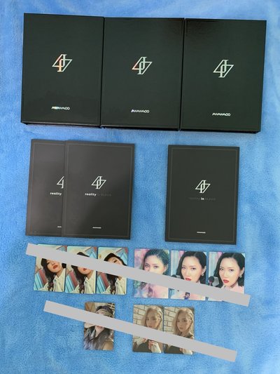 Mamamoo 黑專(可自己選2張小卡+1張變化卡）