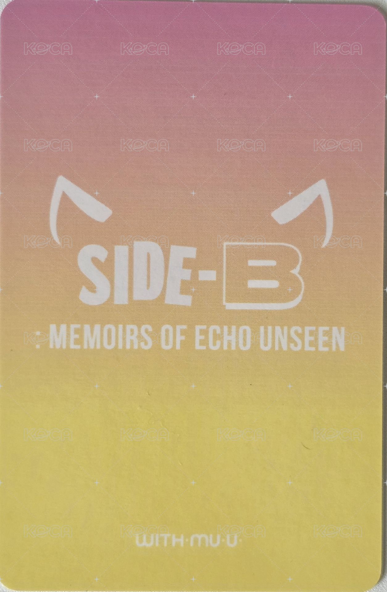 side-B wm 5.0 幸運卡  背面