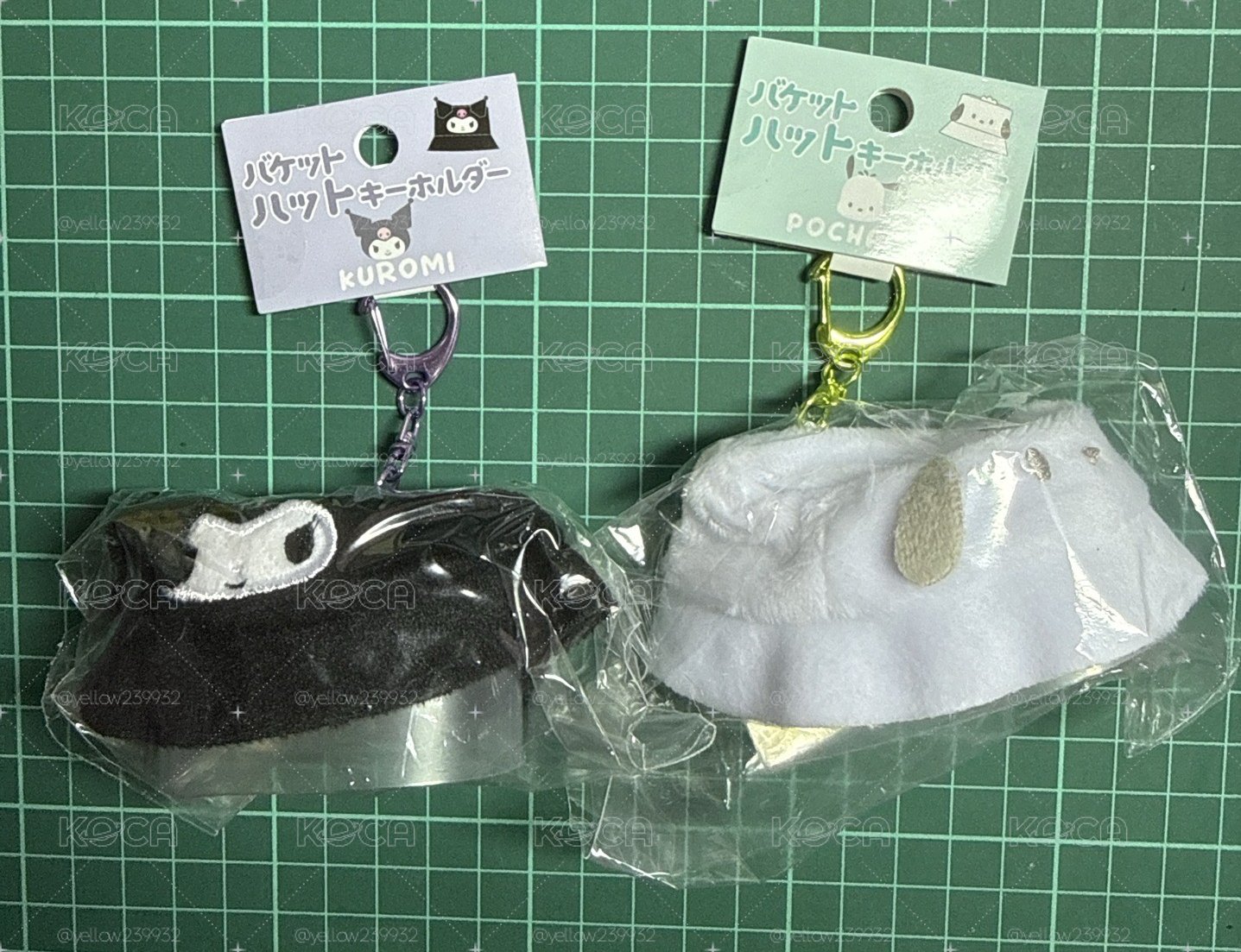 酷洛米 帕恰狗 漁夫帽 吊飾