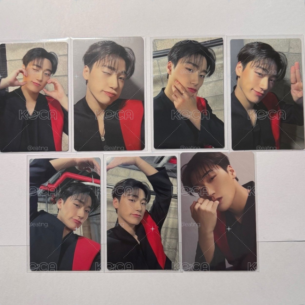 Ateez not okay 紅黑小咪盤