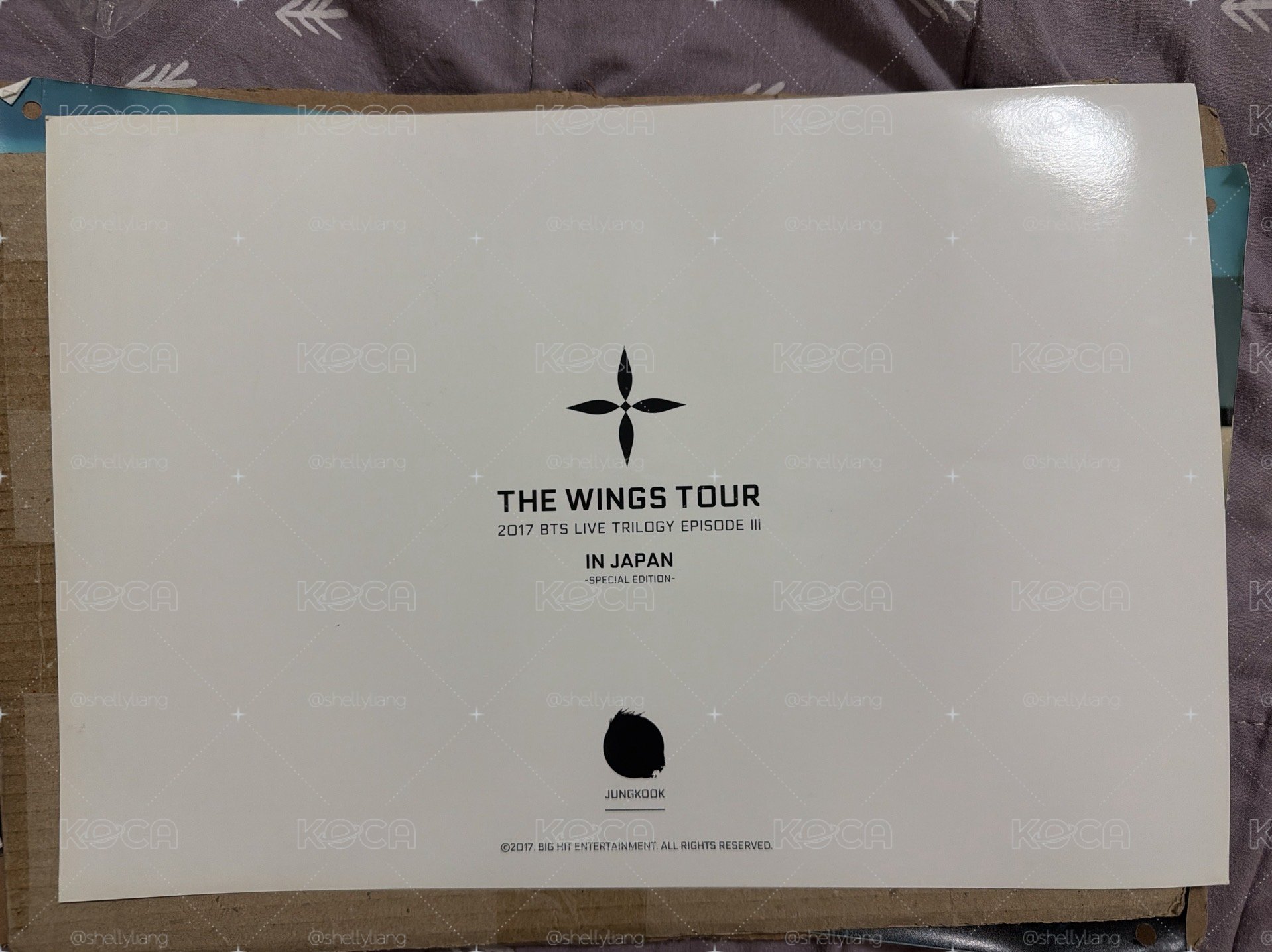 bts wings 海報 柾國