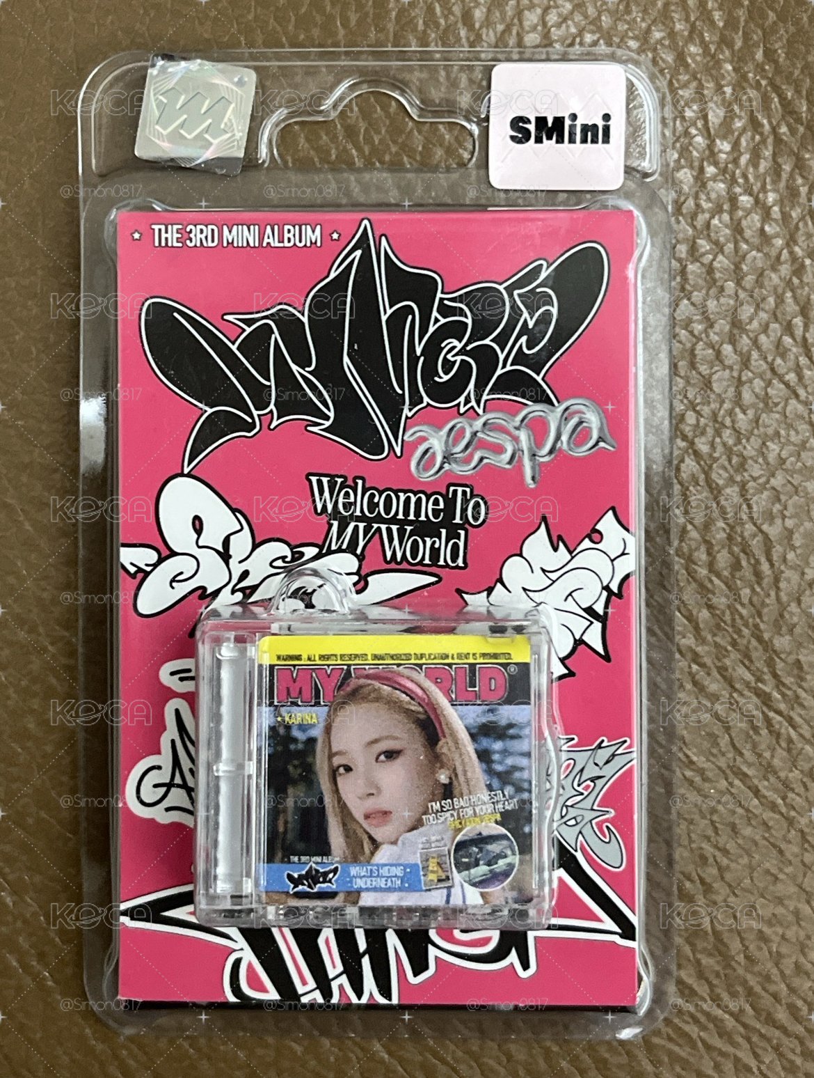 MY WORLD SMini Ver. Karina 電子專 