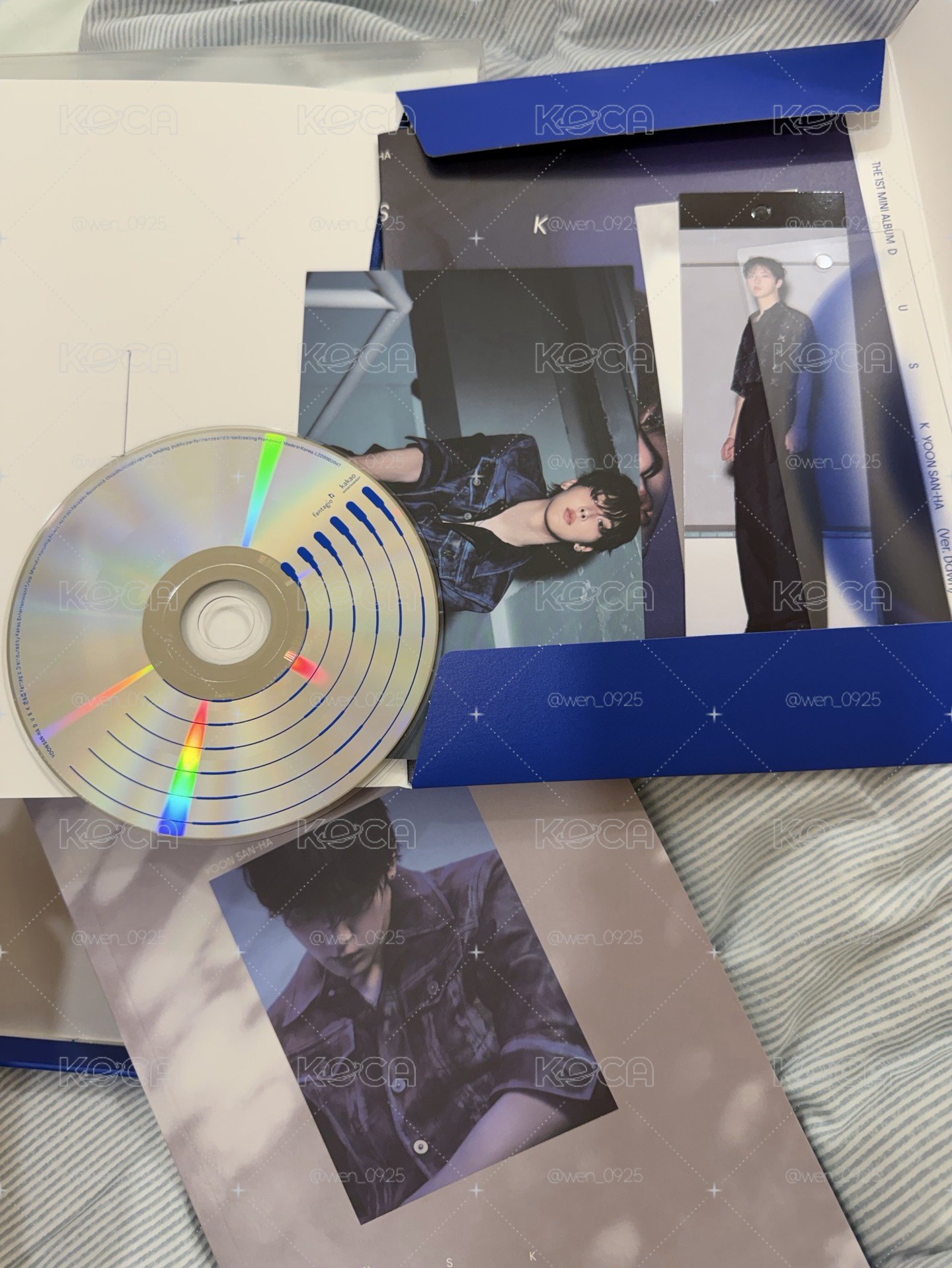 幾乎全新 尹產賀專輯💿 配置如圖