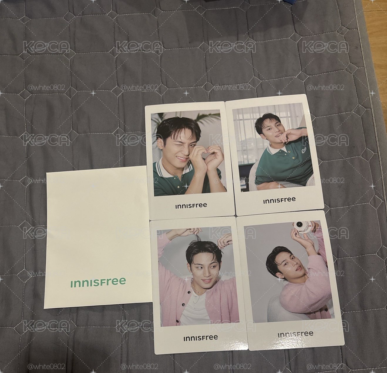 SEVENTEEN 珉奎 innisfree 明信片