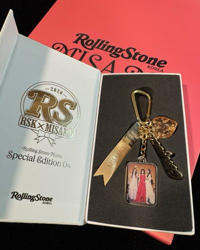 MISAMO Rolling Stone 2026 鑰匙圈吊飾 