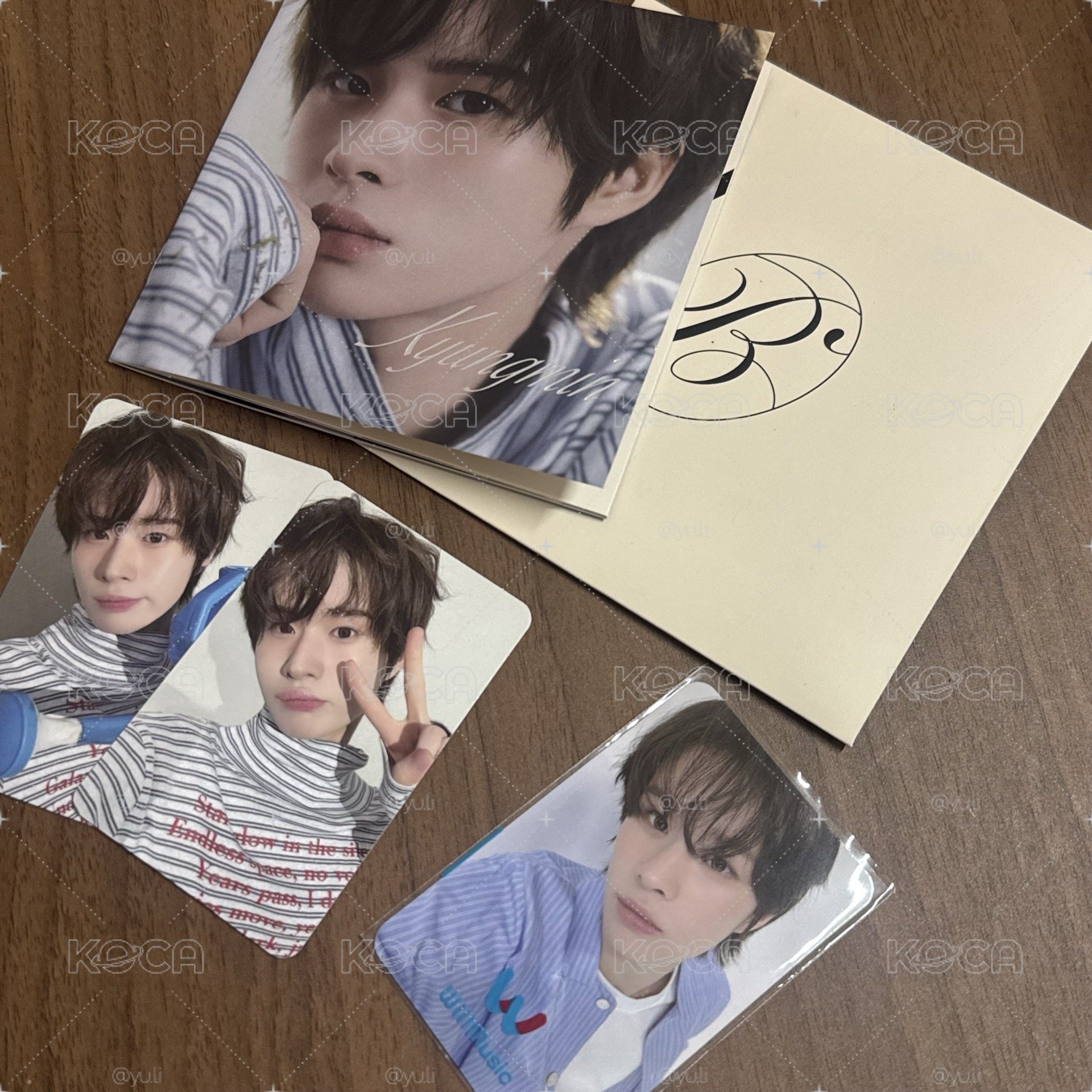 李炅潣Blush ver. 單封（無mini卡）+微樂客特典