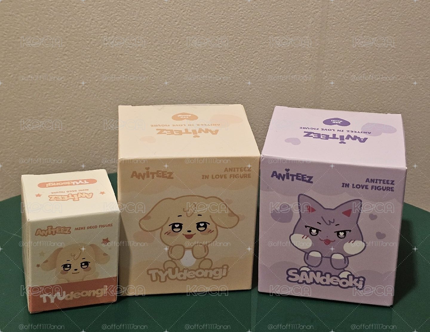 ANITEEZ IN COLOR 線下快閃 崔傘潤浩公仔杯緣子