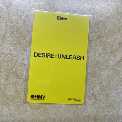 Niki HMV 預售特典卡
