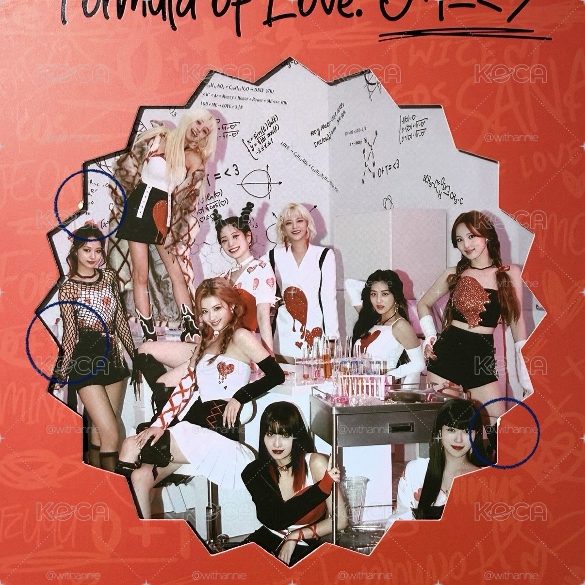 TWICE 正規三Formula of Love:O+T=<3 空專