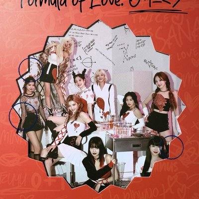TWICE 正規三Formula of Love:O+T=<3 空專