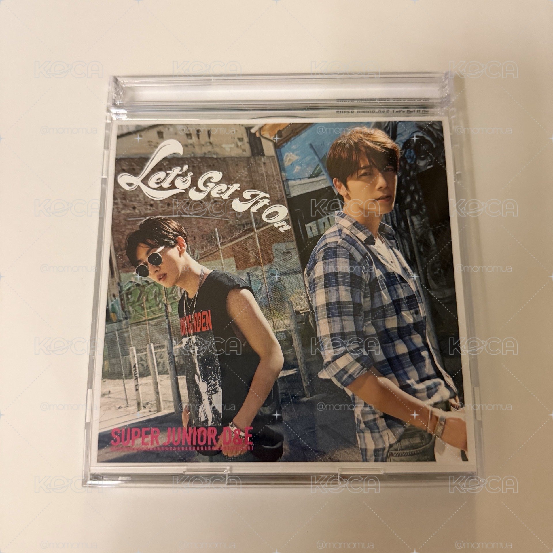 🌟Super Junior D&E 第四張日語單曲《Let's Get It On》 [CD+DVD] DVD 