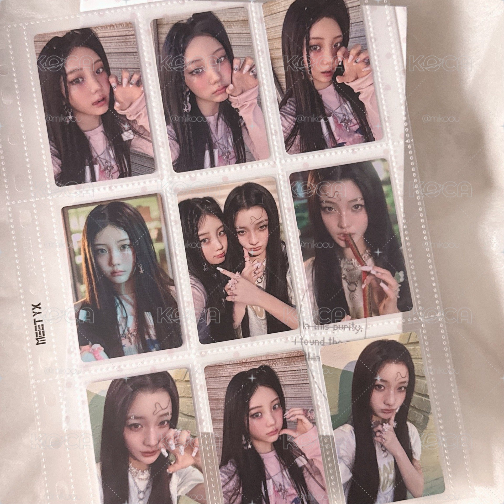 Wonhee + Iroha 日專九宮格
