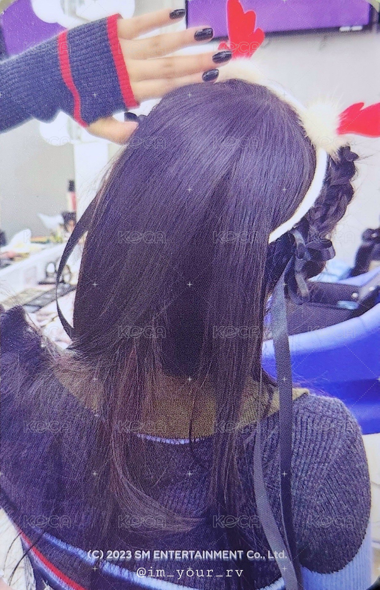 23聖誕 周邊卡 立牌九 背面