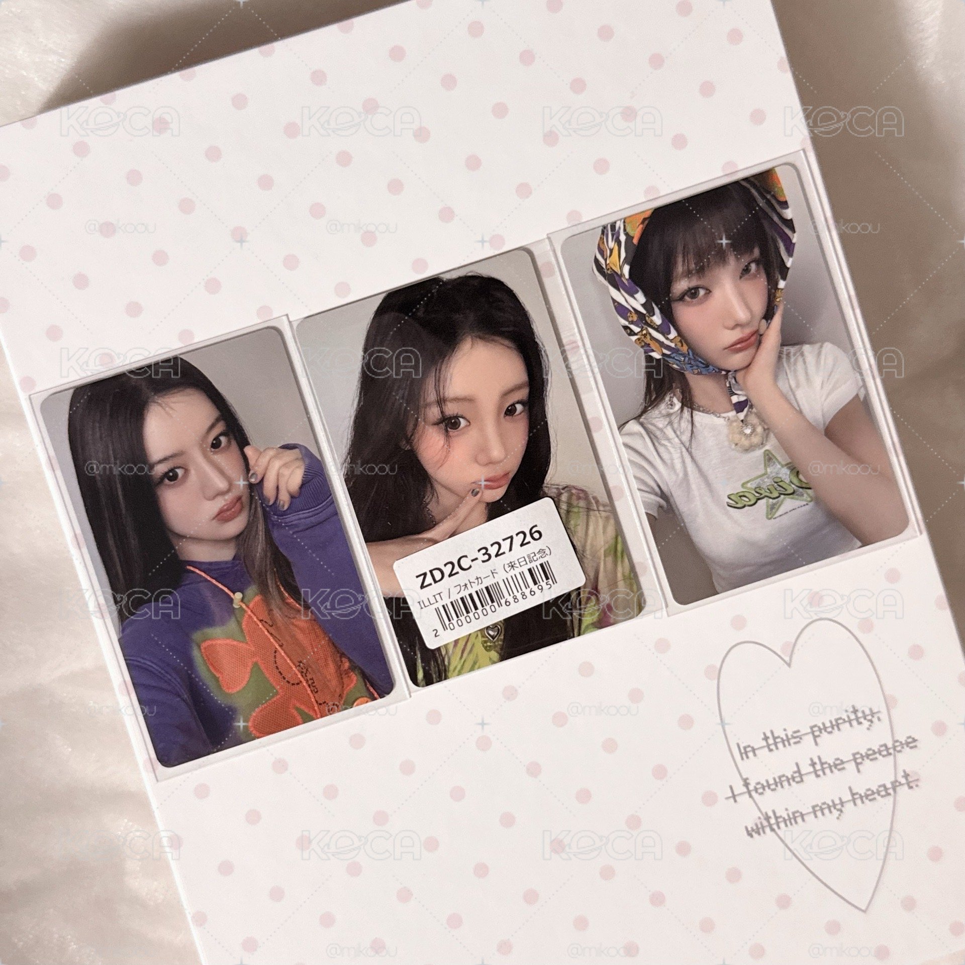 Minju Wonhee Iroha 來日紀念 環球