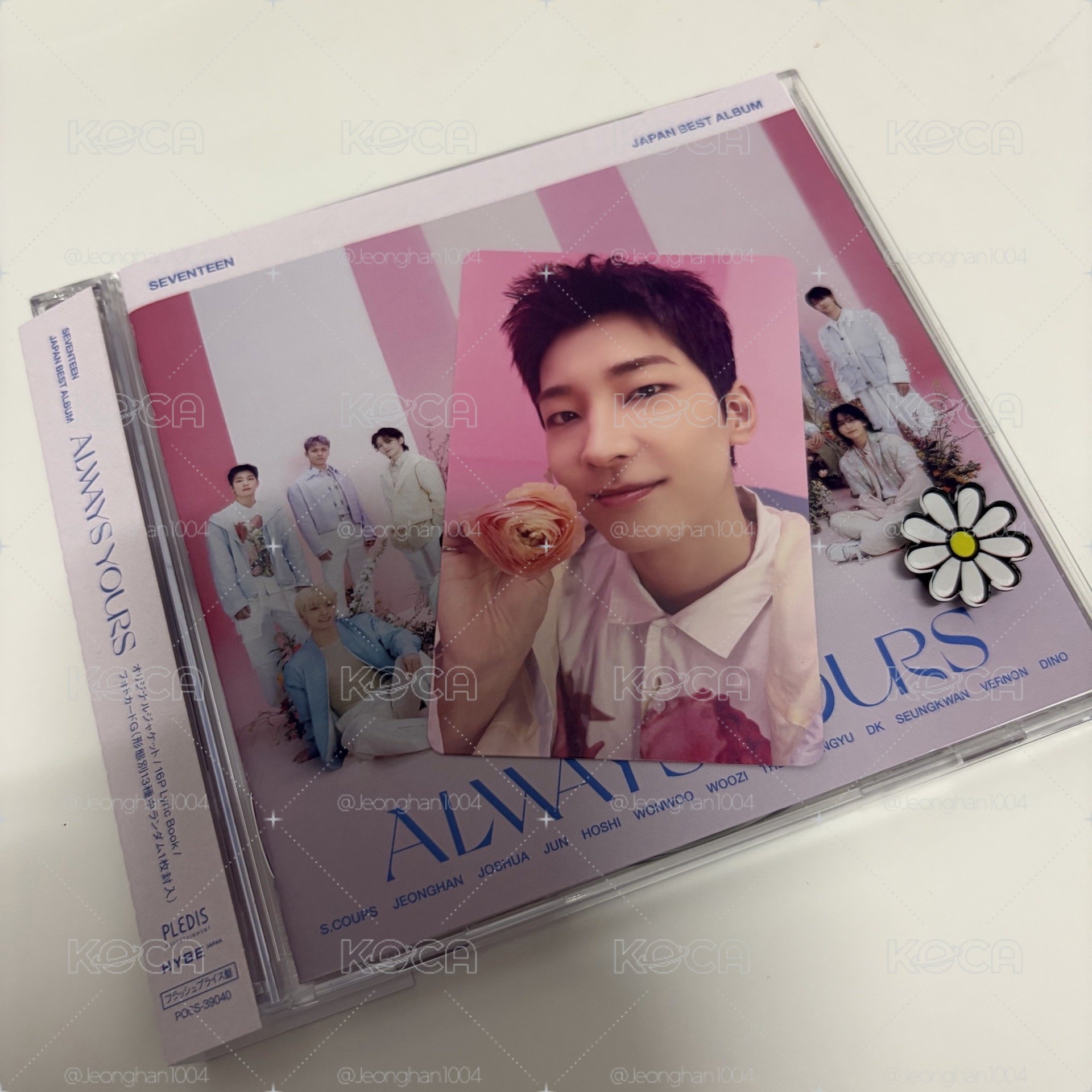 Always yours A盤、閃盤 全專