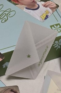 單購小卡組的透明信封