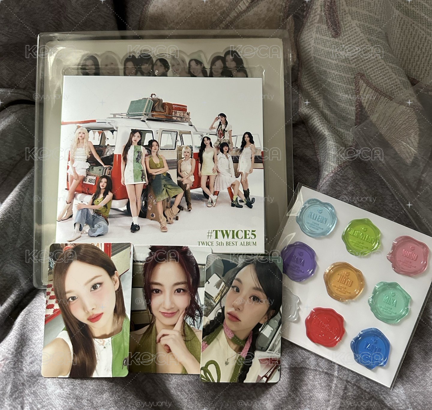 #TWICE5初回限定B盤已拆全專
