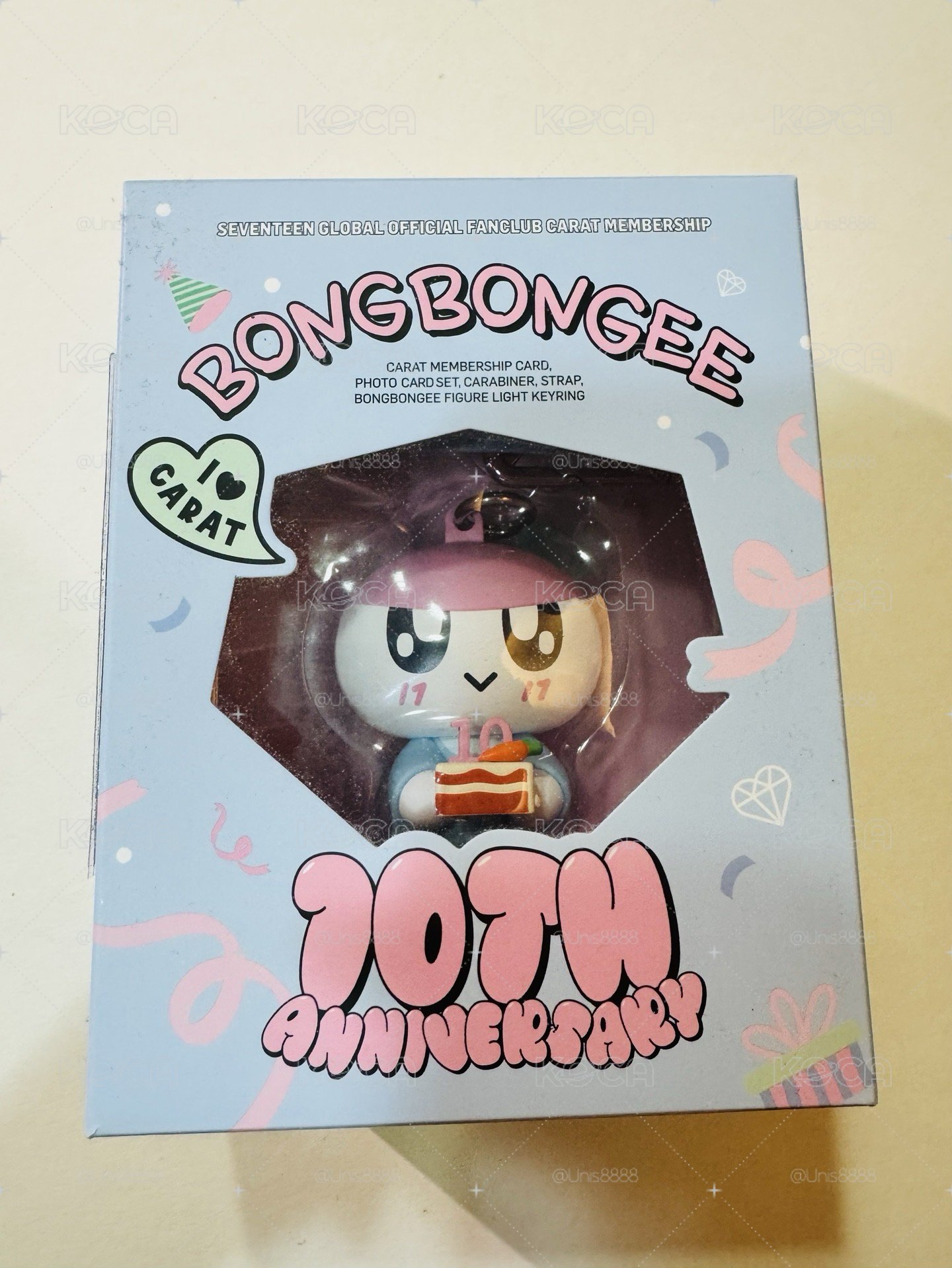 Seventeen 10週年會員禮（固配）