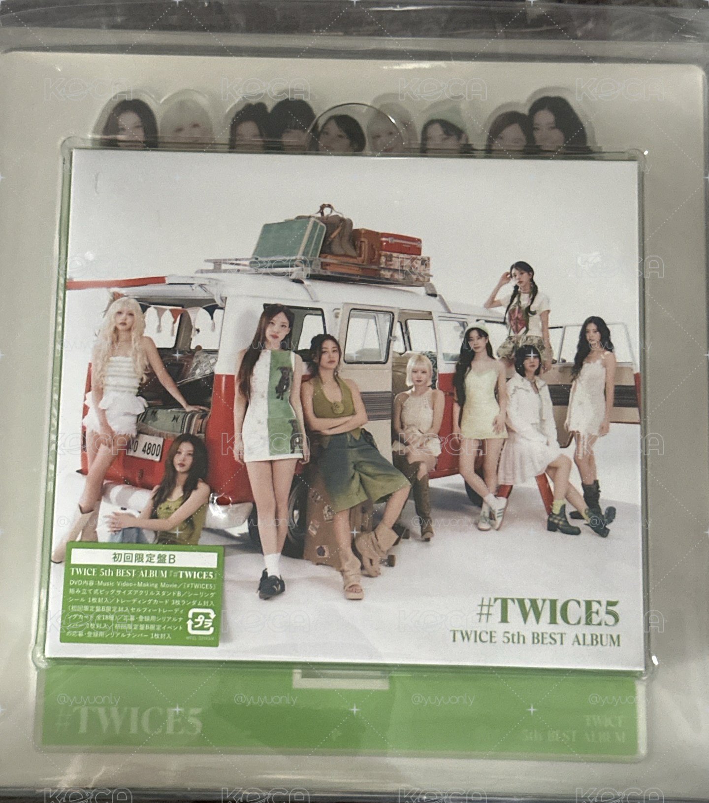 #TWICE5初回限定B盤已拆全專