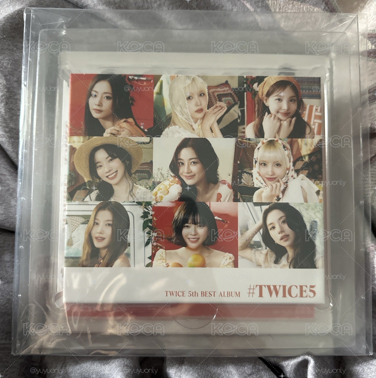 #TWICE5初回限定A盤已拆全專