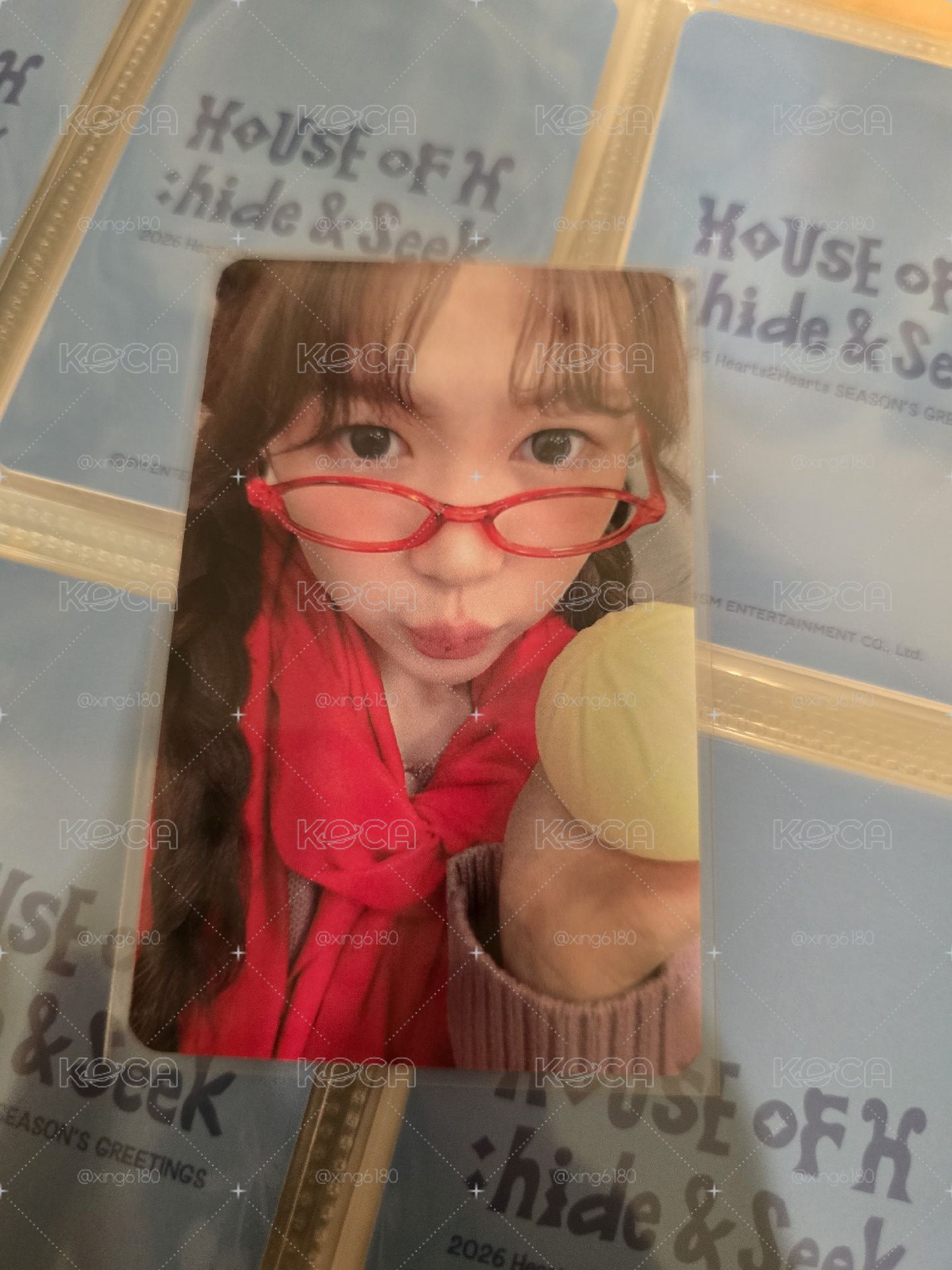 hearts2hearts yeon Style ia 3.0 幸運卡 