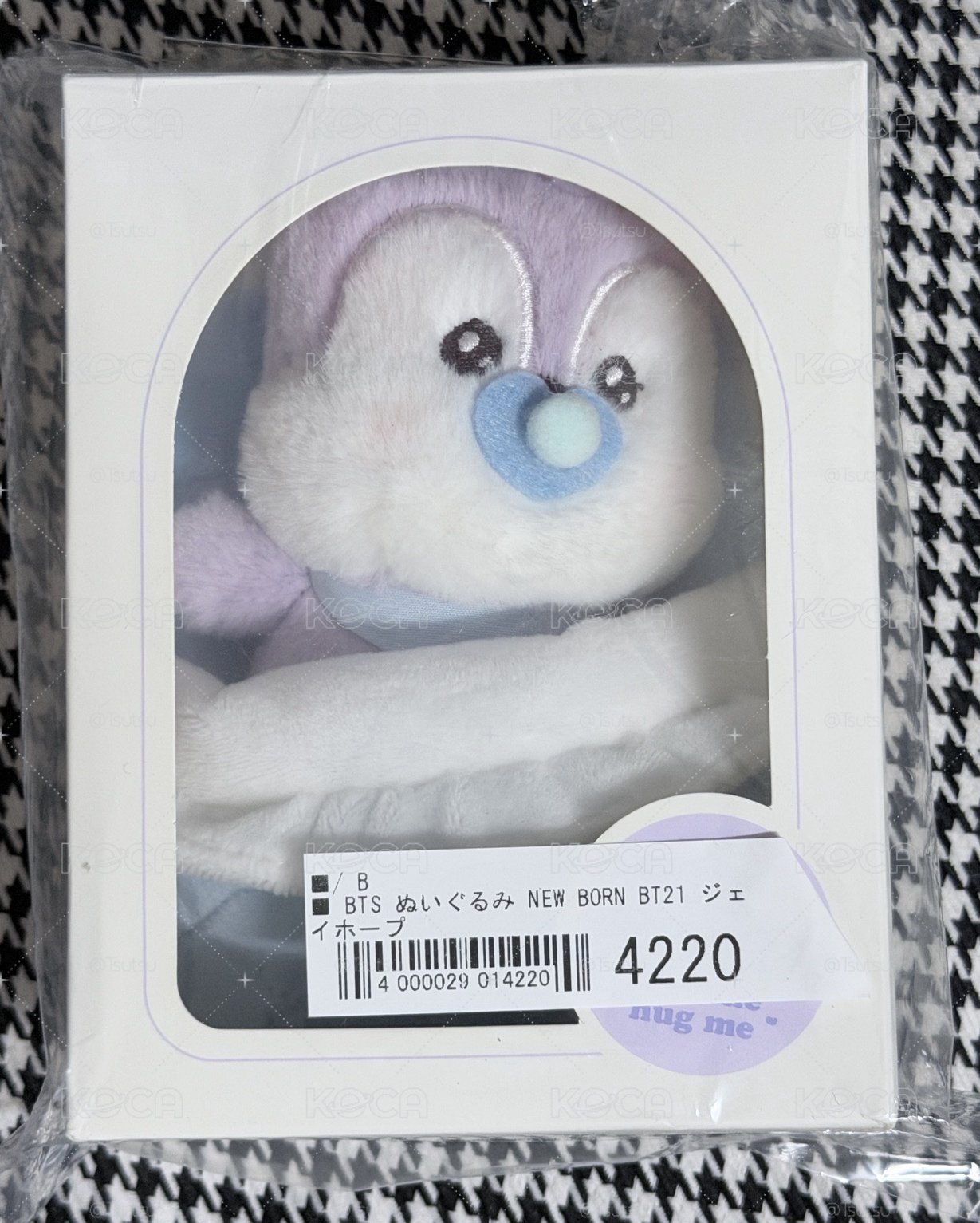 (現貨 可當日寄出）BT21 BTS 防彈少年團 NEW BORN系列 寶寶baby J-HOPE 娃娃