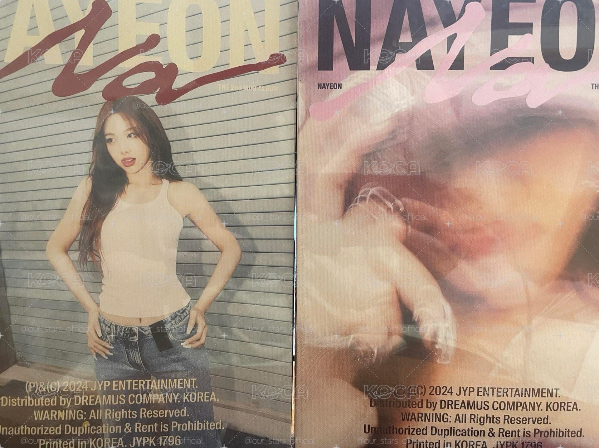 TWICE 娜璉 美國 官方 NA 親筆簽名 專輯