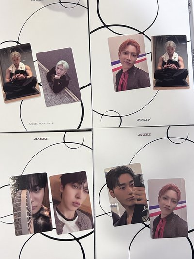 ateez gh4白版PB已拆全專