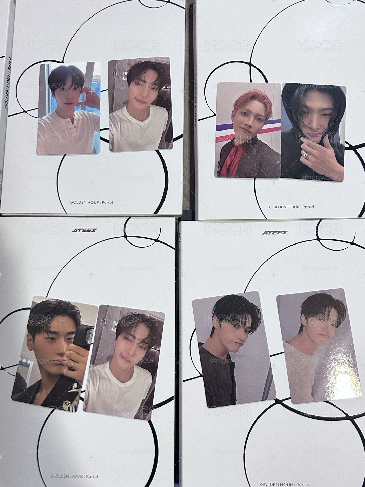 ateez gh4白版PB已拆全專