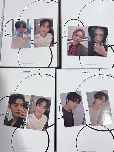 ateez gh4白版PB已拆全專