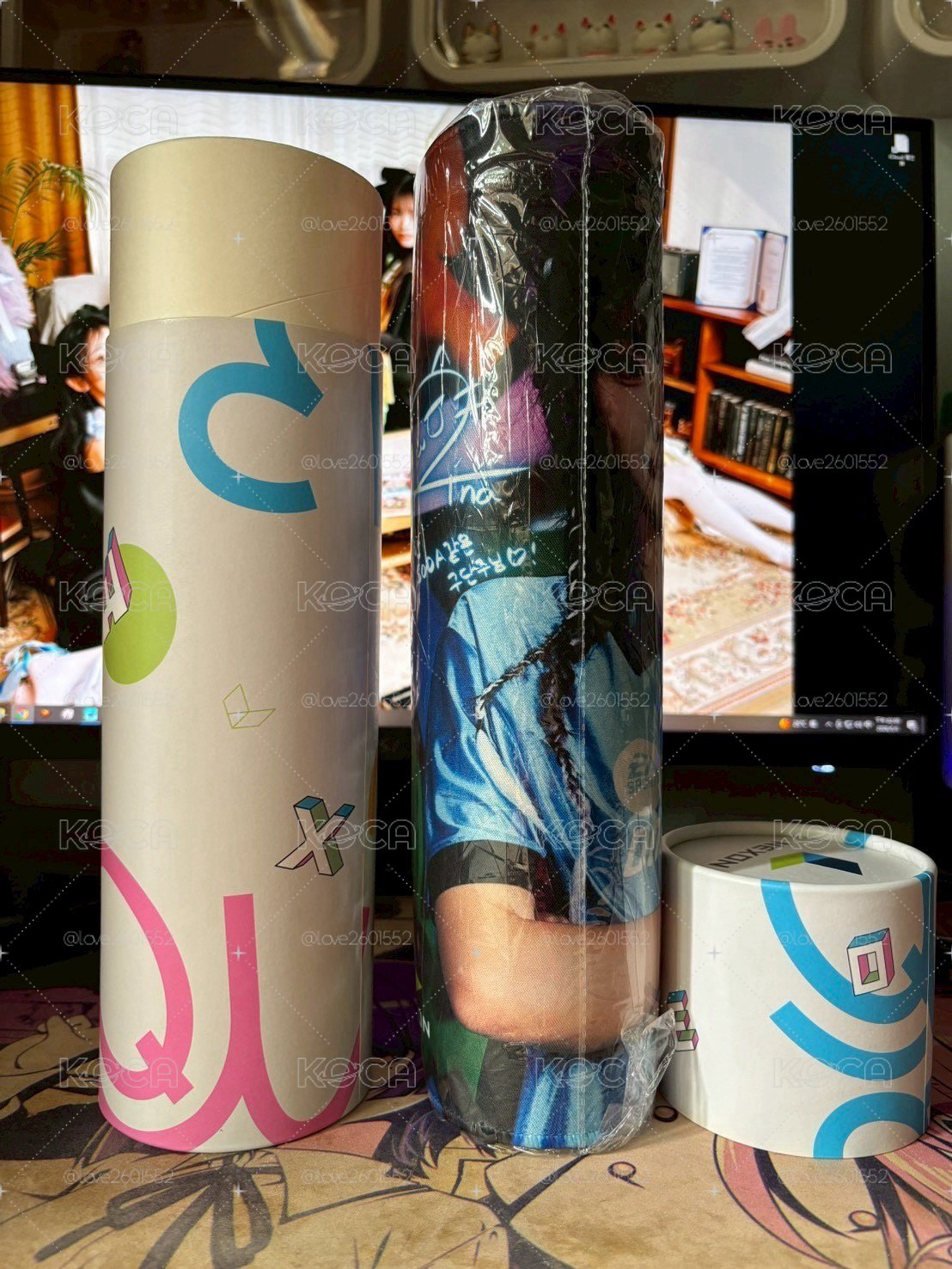 Fc oniline x QWER 合作滑鼠墊