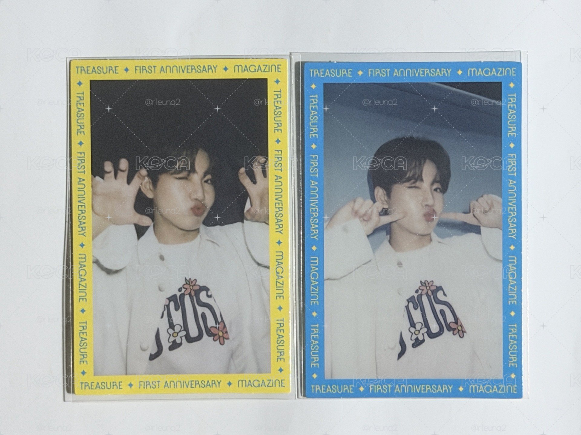 TREASURE｜一週年雜誌隨機卡🐨