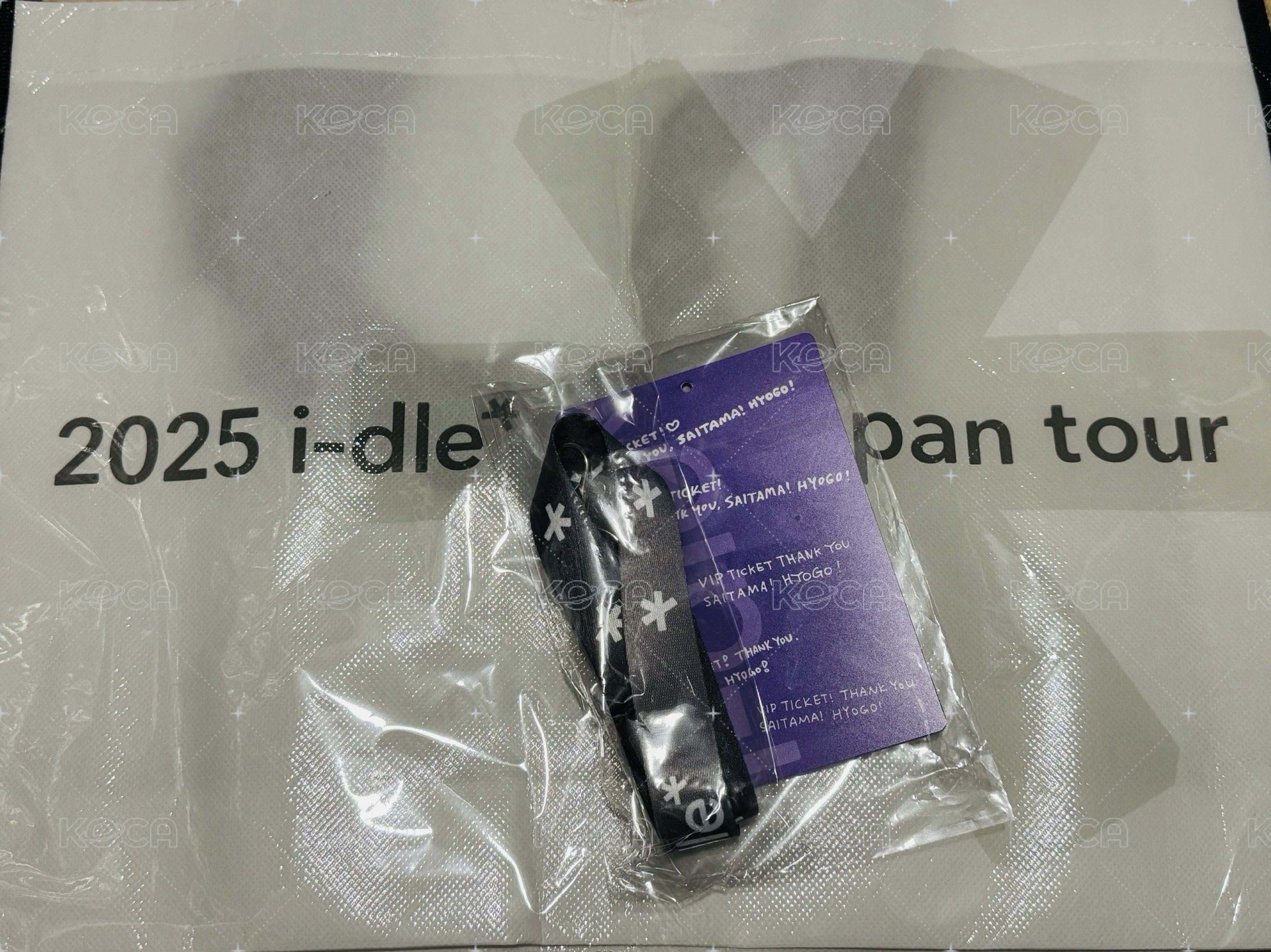 日巡vip入場禮(托特包+掛牌）