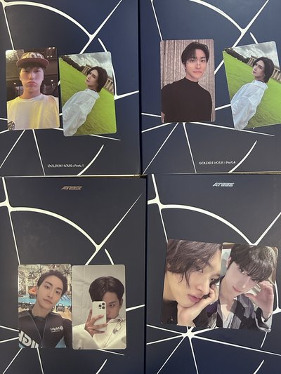 ateez gh4深藍版PB已拆全專含卡
