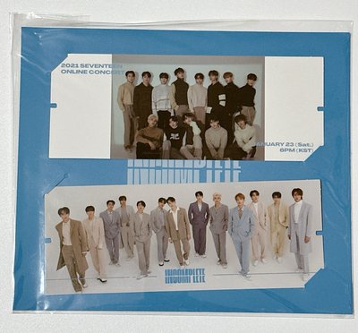 【Seventeen】Incomplete 票卡